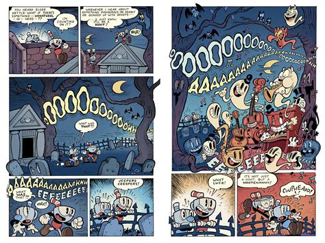 cuphead comic studio|Cuphead Volume 1: Comic Capers & Curios: A Close Look and.